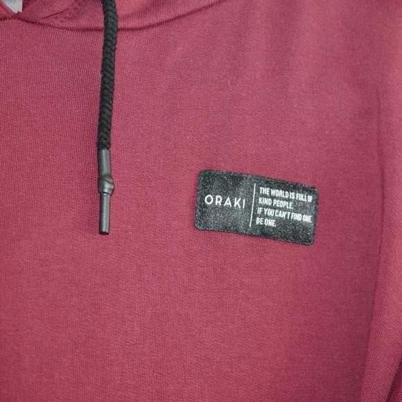 Women's Burgundy Sweater - Picture 3 of 5